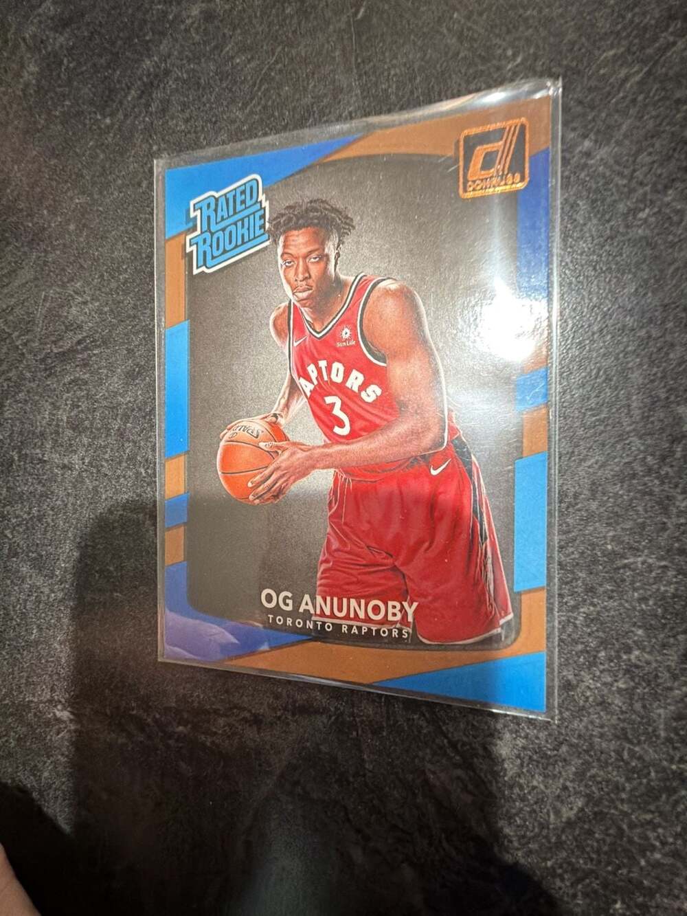 2017-18 Panini Donruss OG Anunoby Rated Rookie Basketball Card #178